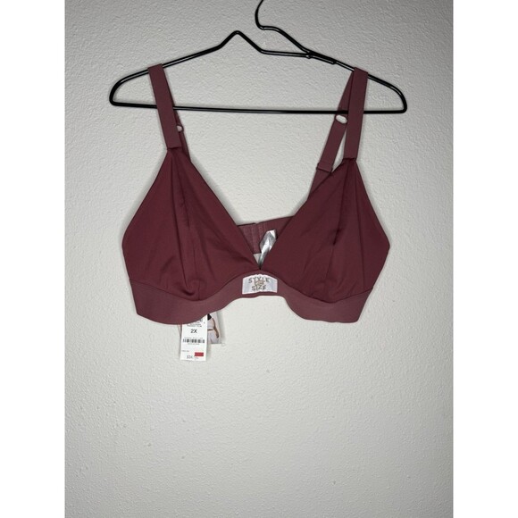 JENNI Style Not Size Solid Bralette 2X - Picture 1 of 4